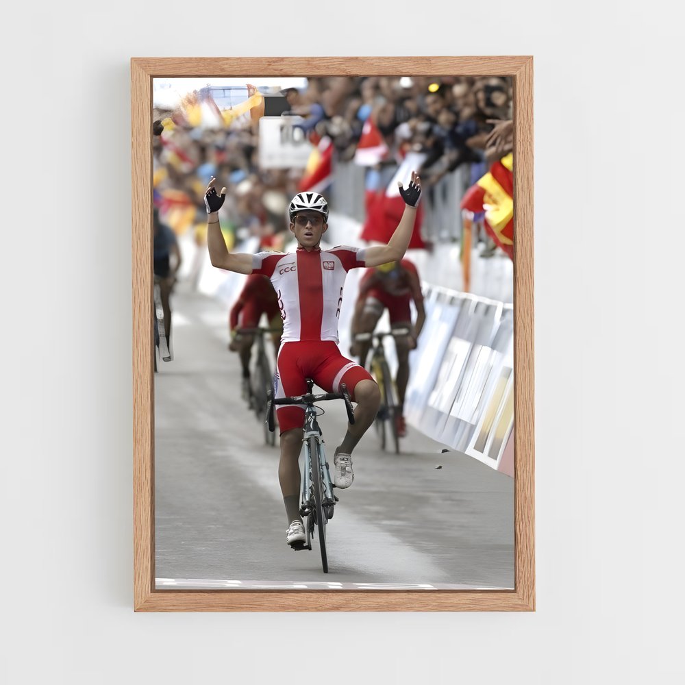 Poster La Victoire à Vélo – affiche Cyclisme (vue 4)